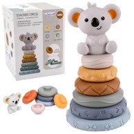WOOPIE Set edukativne piramida, Koala, 2u1 